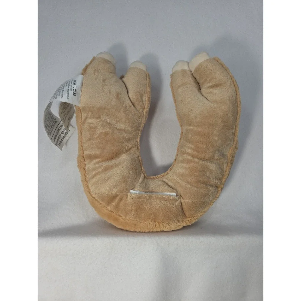Pug Dog Vibrating Neck Massager Plush Travel Neck Pillow In Working Condition